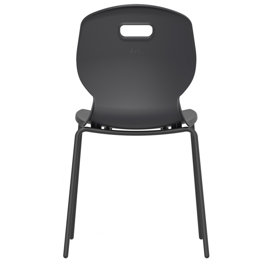 Arc Four Leg Classroom / Visitor Chair With Brace